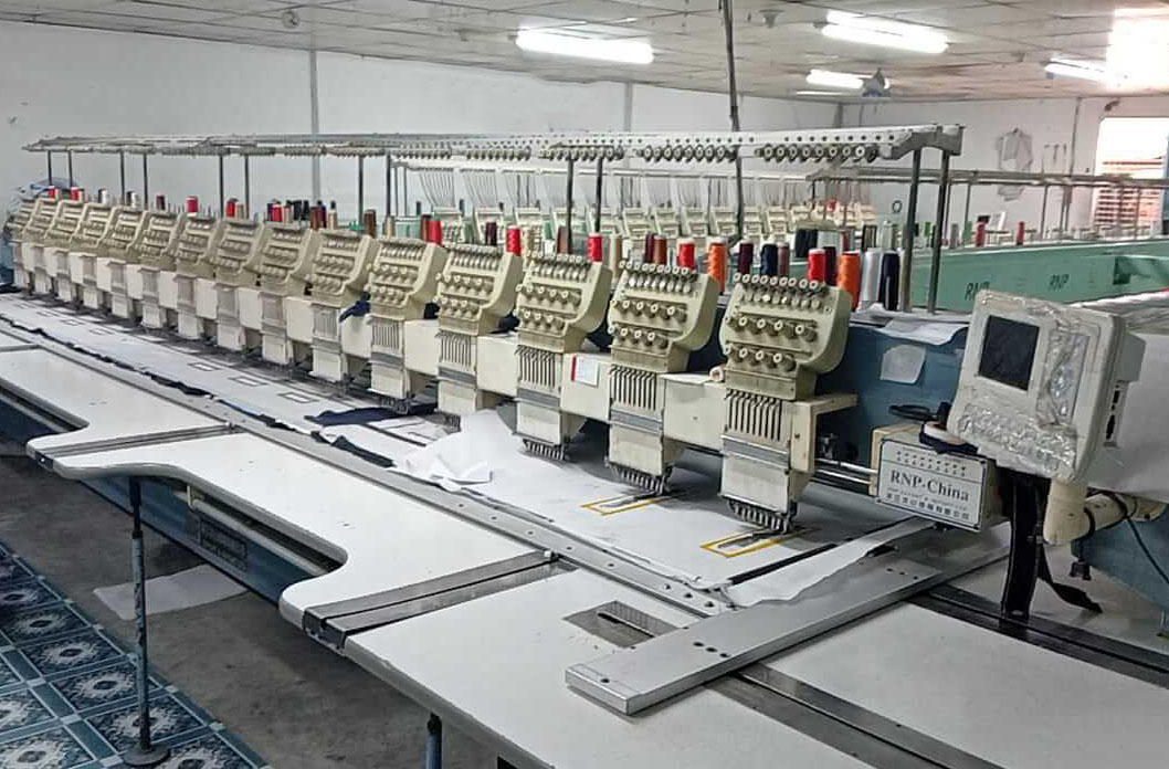 Embroidery-machine